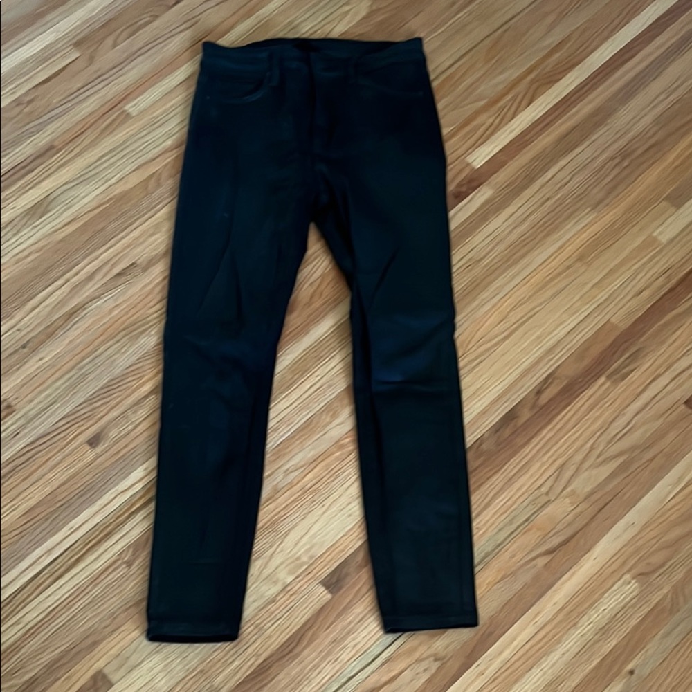 Joe's Jeans Women's Coated Black Skinny Jeans